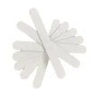 Cre8tion Disposable Mini Nail File Wood Center White